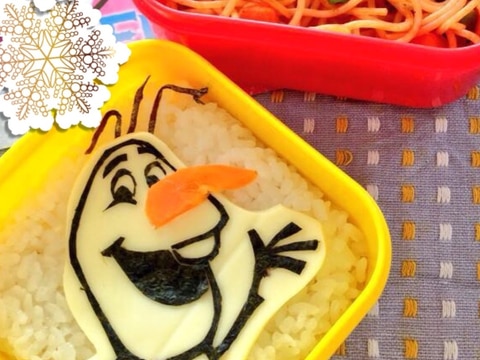 スライスチーズで アナ雪のオラフのキャラ弁 レシピ 作り方 By Tekonani 楽天レシピ スライスチーズで アナ雪のオラフのキャラ弁 レシピ 作り方 By Tekonani 楽天レシピ